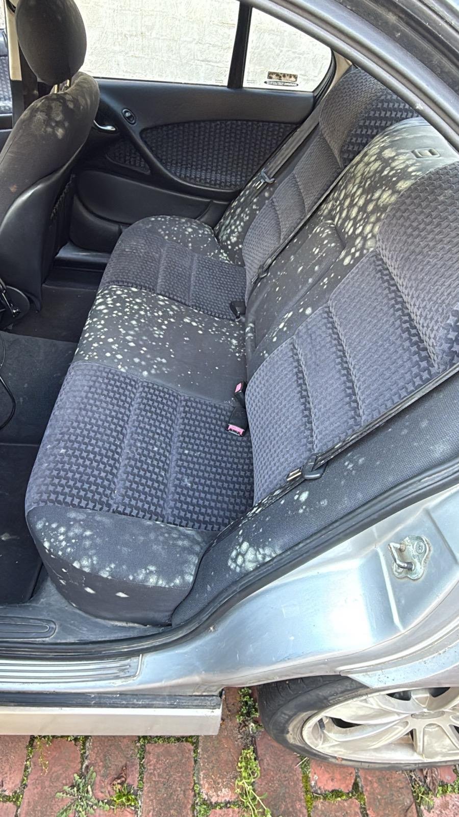 Car before mould removal